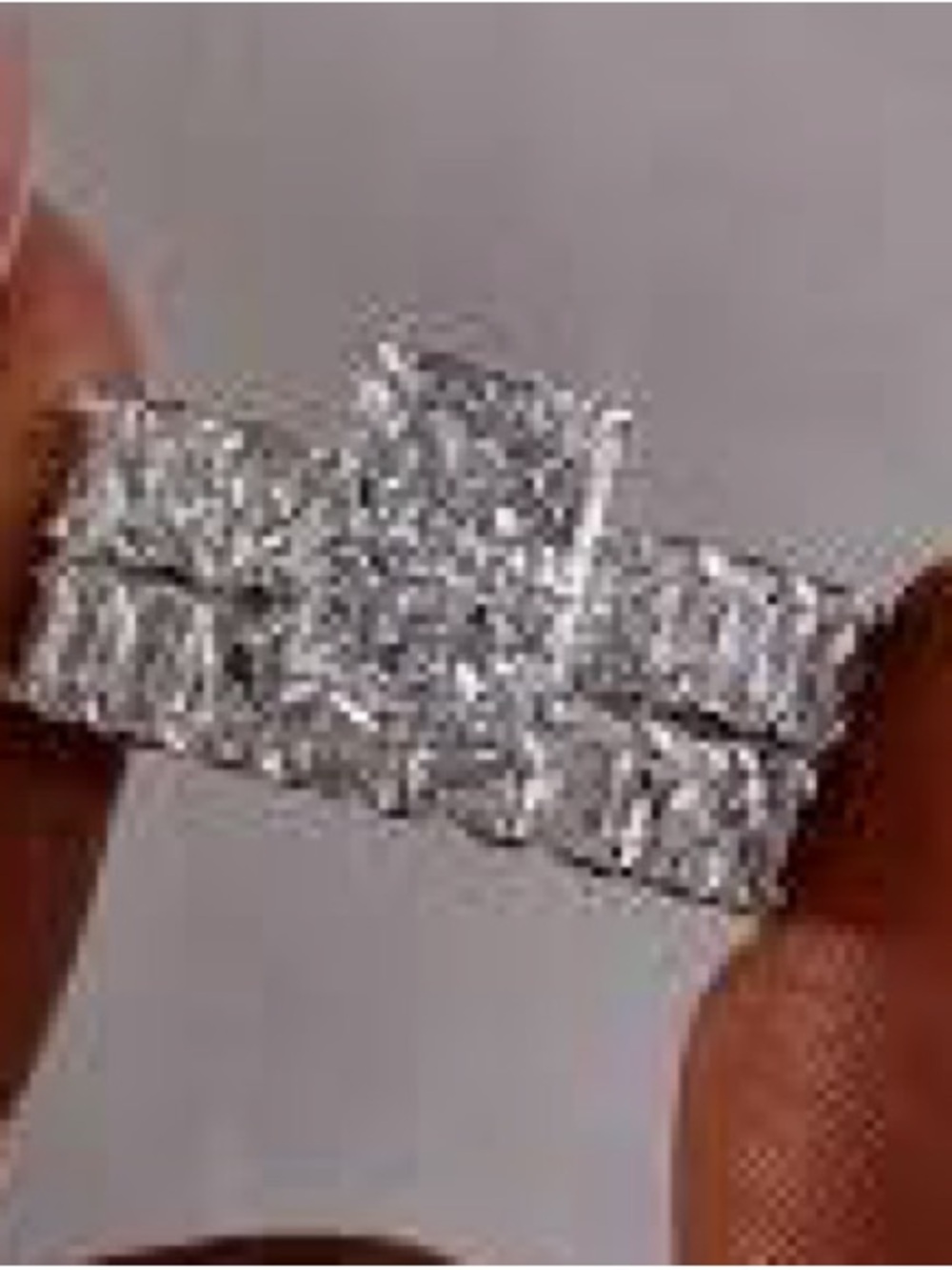 Maxine 3.5Ct Luxe Radiant Cut Ring Bridal Set S925 Sterling Silver Size 5.5